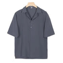 Camisa Masculina de Seda Premium