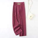 Calça Majesté  com Fivela de Luxo e Caimento Perfeito