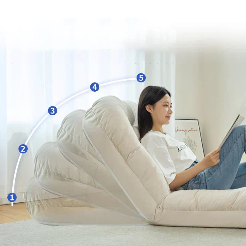 Sofá Cama Algodão Retrátil 5 em 1 + BRINDE: Almofadas Cushion (QUEIMA DE ESTOQUE)