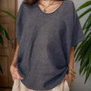 [Compre 2 e Leve 3] Blusinha Vivara em Viscolinho com Design Minimalista